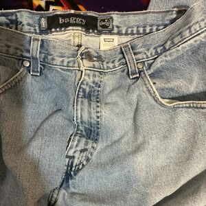 Levis SilverTab Jeans Mens 34x32 Denim Faded Baggy Skater Grunge Y2K 00s Vintage